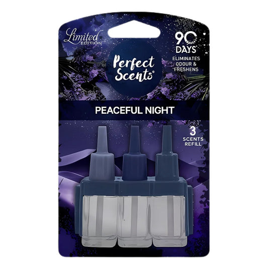 Perfect Scents 3Volution Plug in Refills Peaceful Night Home Air Fresheners 20ml