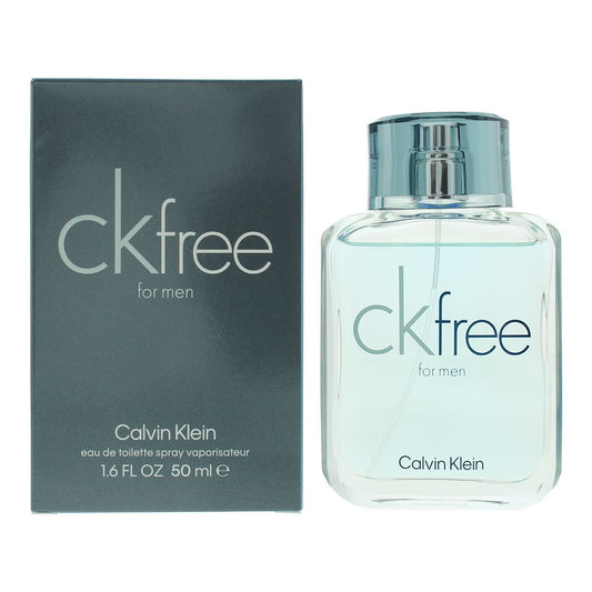 Calvin Klein Ck Free For Men Eau de Toilette 50ml Mens Fragrance Spray
