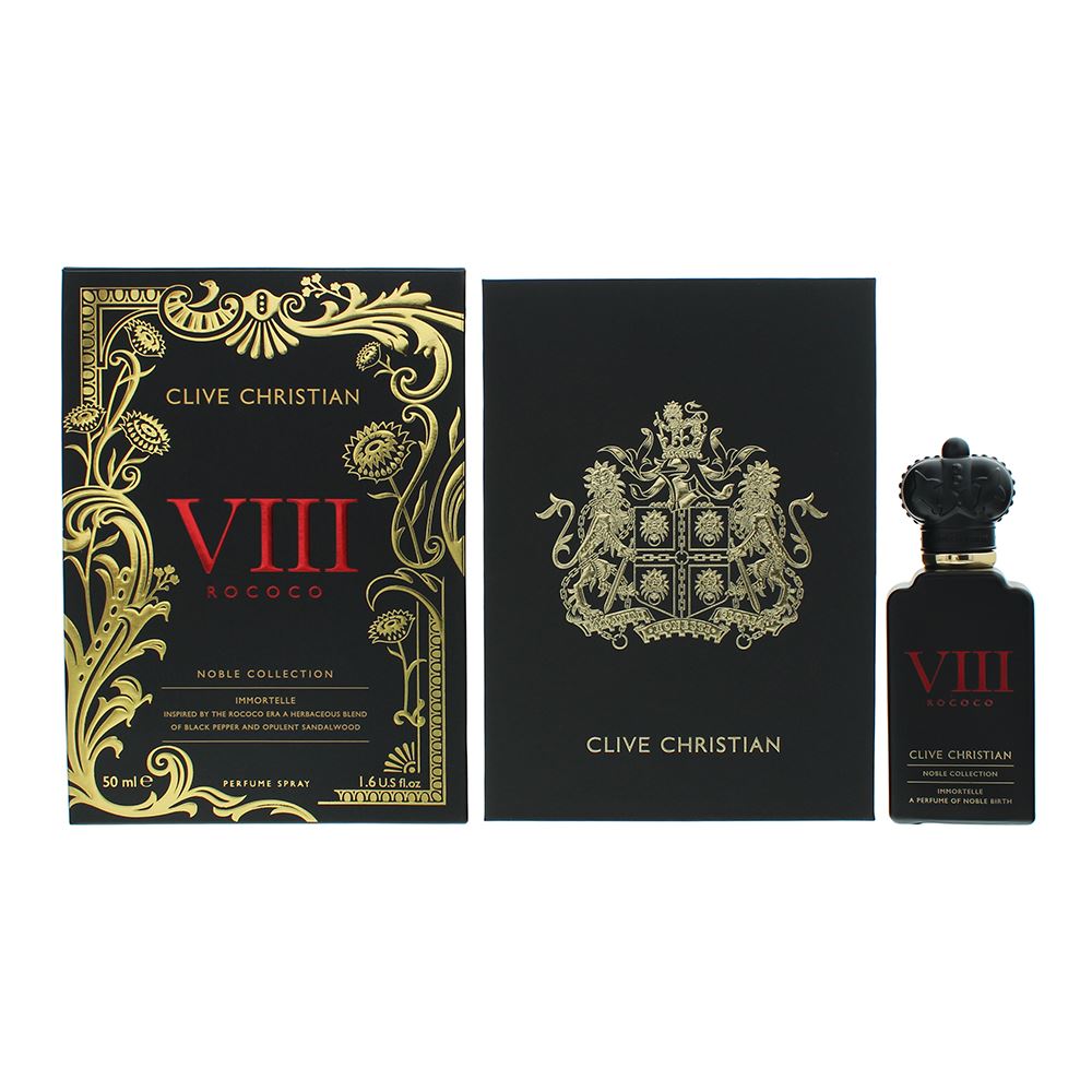 Clive Christian Noble Collection VIII Rococo Immortelle Parfum 50ml Mens Spray