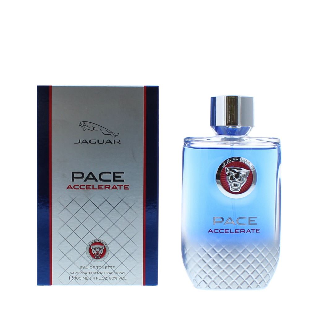 Jaguar Pace Accelerate Eau de Toilette 100ml Mens Fragrance Spray