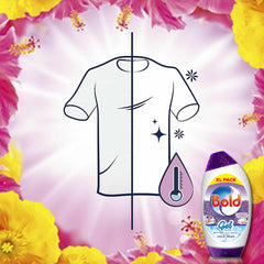 Bold Washing Liquid Gel Laundry Detergent Lavender & Camomile 35 Washes 1225ml