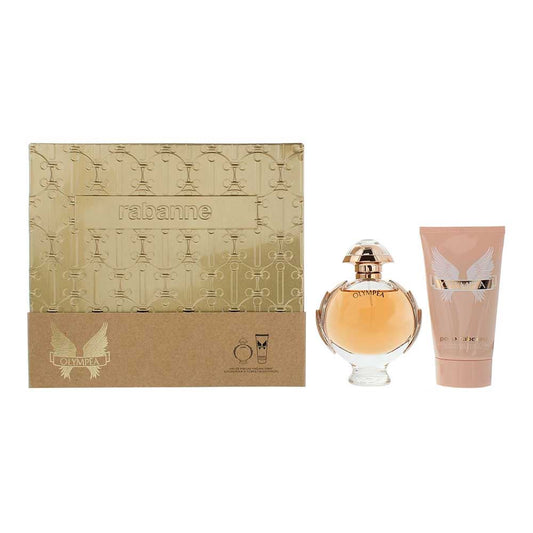 Paco Rabanne Olympea 2 Piece Gift Set: Eau De Parfum 50ml - Body Lotion 75ml