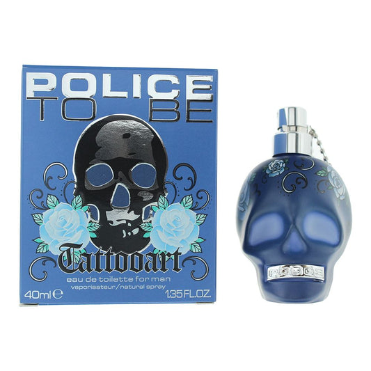Police To Be Tattooart For Man Eau de Toilette 40ml Mens Fragrance Spray