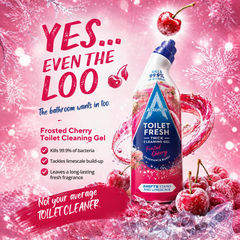 Astonish Toilet Fresh Thick Cleaning Gel Frosted Cherry 750ml