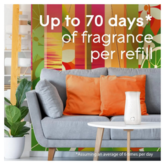 Glade Sense & Spray Mandarin Glow Air Freshener Refill 18ml - Fragrance Infused With Essential Oils - For Home Office Hotel