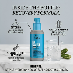 TIGI Bed Head Recovery Moisture Rush Shampoo 100ml for Dry & Damaged Hair