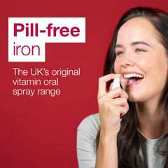 BetterYou Iron Daily Oral Spray 12ml 5mg - 2 Weeks Supply - Iron Supplement