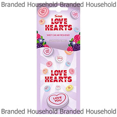 Swizzels Love Hearts Car Air Freshener Summer Berries