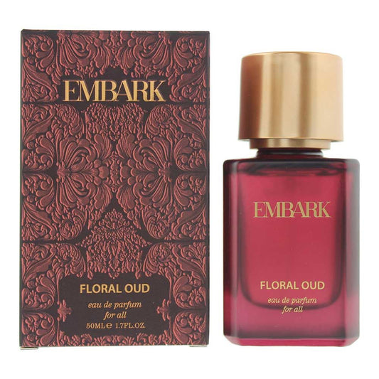 Embark Floral Oud Eau de Parfum 50ml Unisex Fragrance Spray