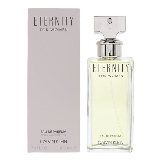 Calvin Klein Eternity For Women Eau de Parfum 100ml Spray For Womens Fragrance