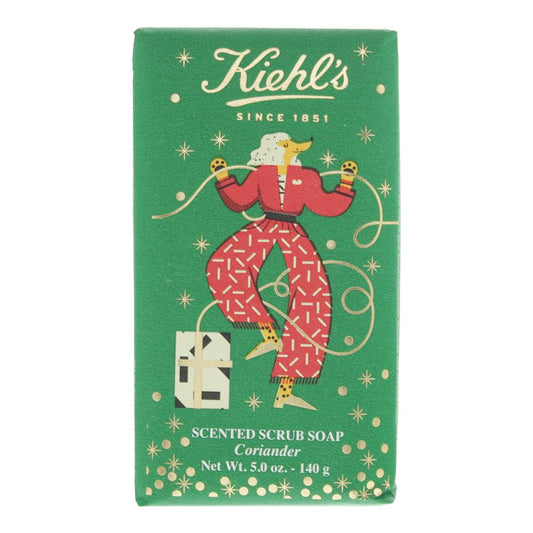 Kiehl's Scented Scrub Bar Soap Coriander 140g Women