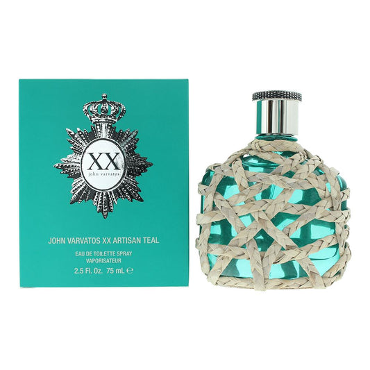 John Varvatos XX Artisan Teal Eau de Toilette 75ml Mens Fragrance Spray