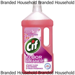 Cif Floor Cleaner Wild Orchid 950ml Fresh Flower Fragrance Shiny Clean