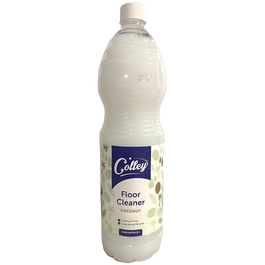 Colley Concentrated Surface Floor Cleaner Liquid Dirt Remover Coconut Scent 1.5L