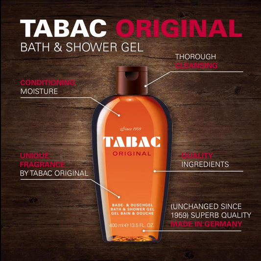Tabac Original Bath & Shower Gel 400ml For Men