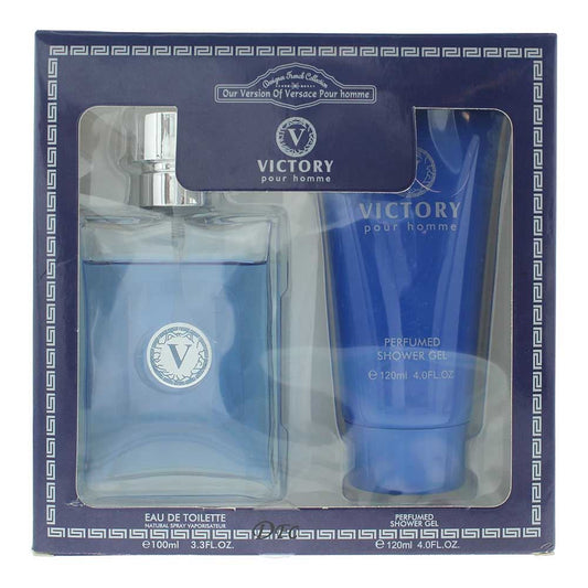 Designer French Collection Victory Eau de Toilette 2 Pieces Gift Set