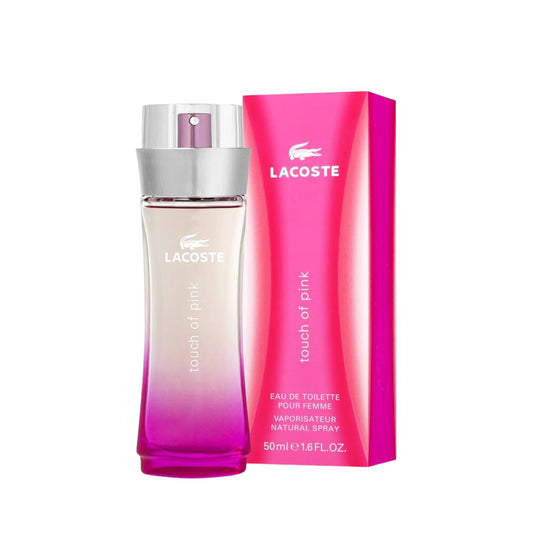 Lacoste Touch Of Pink Eau de Toilette 50ml Womens Fragrance Spray