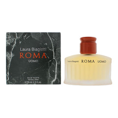 Laura Biagiotti Roma Uomo Eau de Toilette 75ml Mens Fragrance Spray