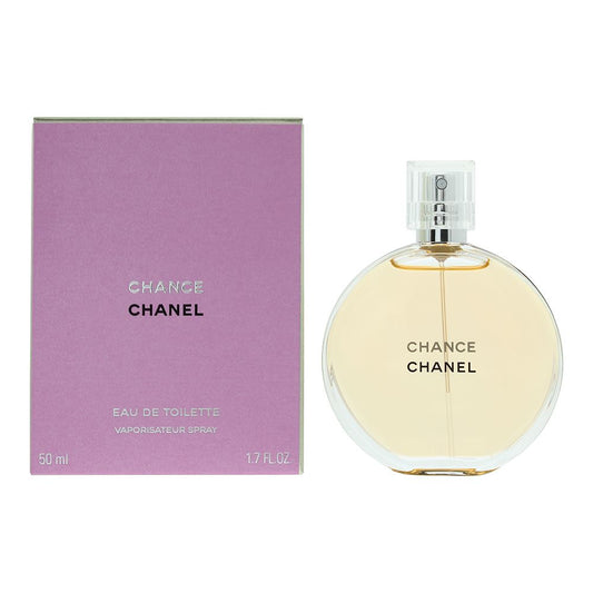 Chanel Chance Eau de Toilette 50ml Womens Fragrance Spray