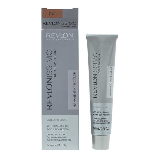 Revlon Revlonissimo Colorsmetique 7.41 Hazel Blonde Hair Colour for Womens 60ml