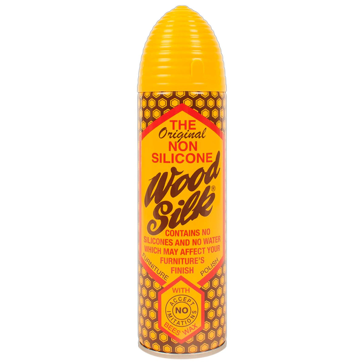 Aristowax Non Silicone Wood Silk Furniture Polish Yellow Lid 250ml