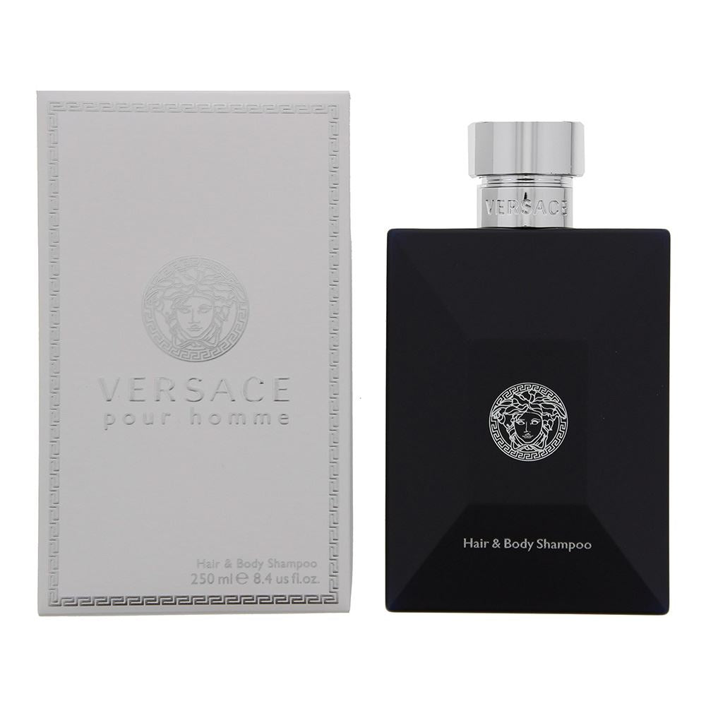 Versace Pour Homme Hair Body Shampoo 250ml For Men