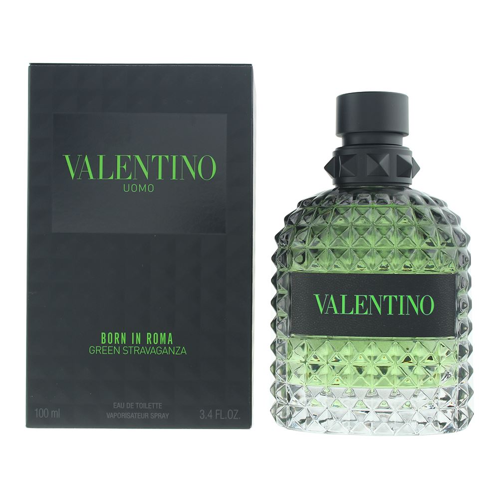 Valentino Uomo Born In Roma Green Stravaganza Eau de Toilette 100ml Men Spray