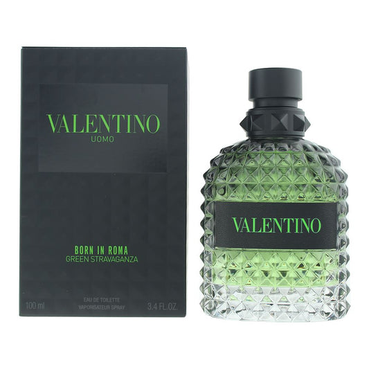 Valentino Uomo Born In Roma Green Stravaganza Eau de Toilette 100ml Men Spray