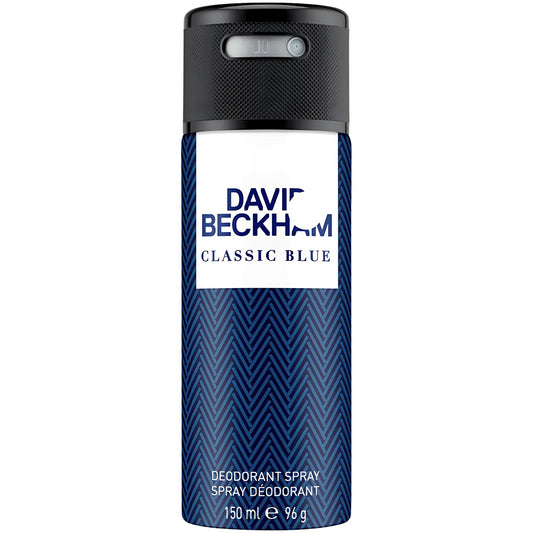 David Beckham Classic Blue Deodorant Spray 150ml For Men