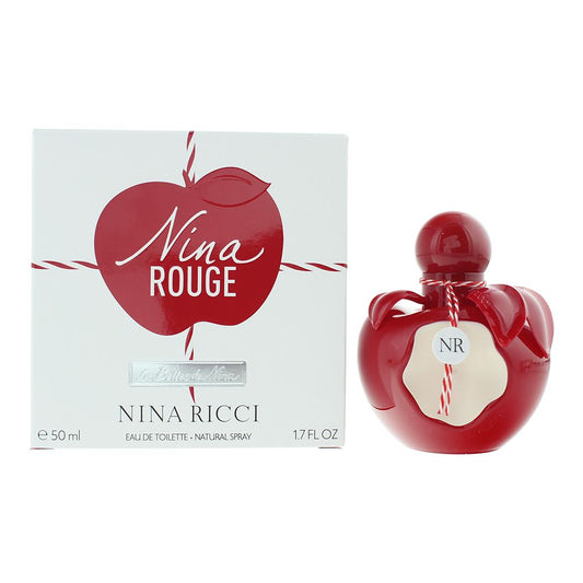 Nina Ricci Nina Rouge Eau de Toilette 50ml Womens Fragrance Spray