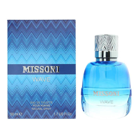 Missoni Wave Eau de Toilette 50ml Mens Fragrance Spray