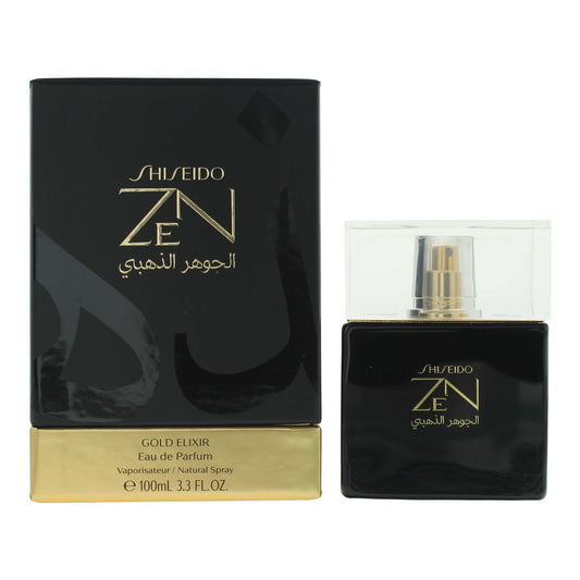 Shiseido Zen Gold Elixir Eau de Parfum 100ml Womens Fragrance Spray