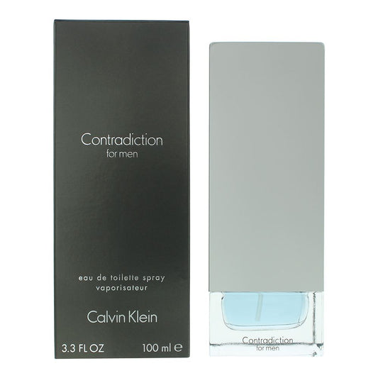 Calvin Klein Contradiction For Men Eau de Toilette 100ml Mens Fragrance Spray