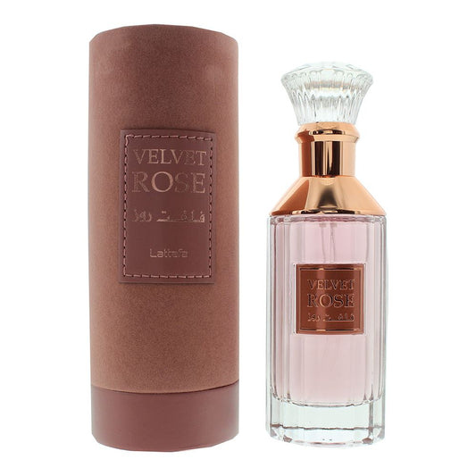 Lattafa Velvet Rose Eau de Parfum 100ml Unisex Fragrance Spray