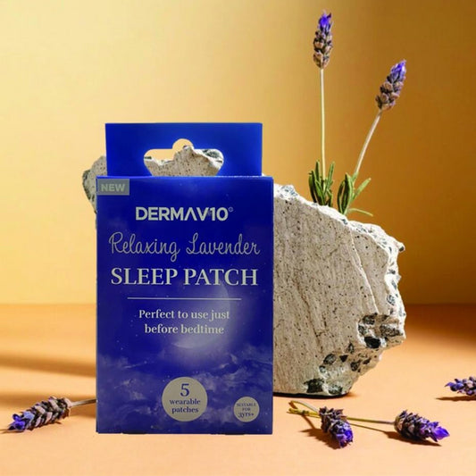 DermaV10 Relaxing Lavender Sleep Patches Adhesive Patch For Bedtime