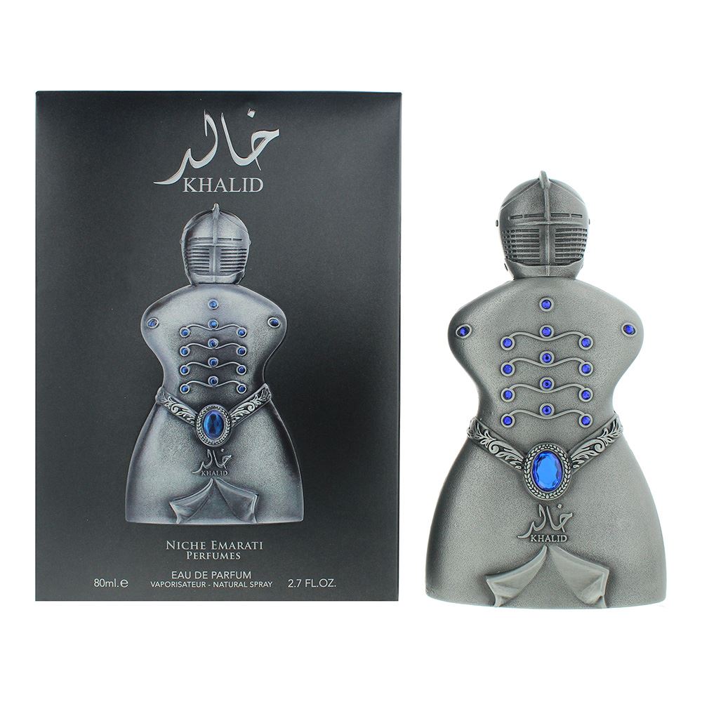 Lattafa Niche Emarati Khalid Eau de Parfum 80ml Unisex Fragrance Spray