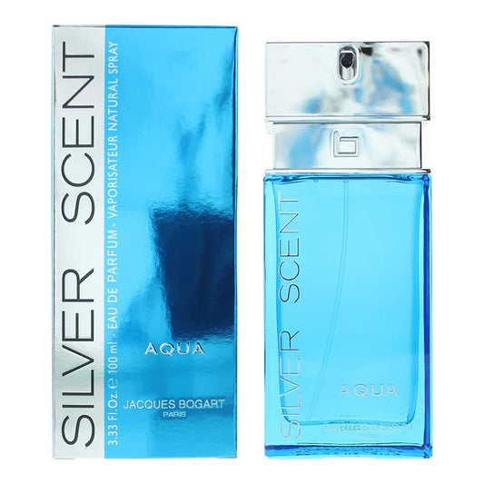 Jacques Bogart Silver Scent Aqua Eau de Parfum 100ml Mens Fragrance Spray