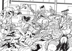 Marvel Super Hero Colouring Book Favourite Characters For Kids Children Boy Girl
