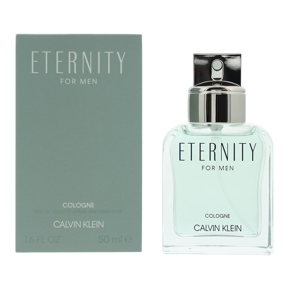 Calvin Klein Eternity For Men Cologne Eau de Toilette 50ml Mens Fragrance Spray