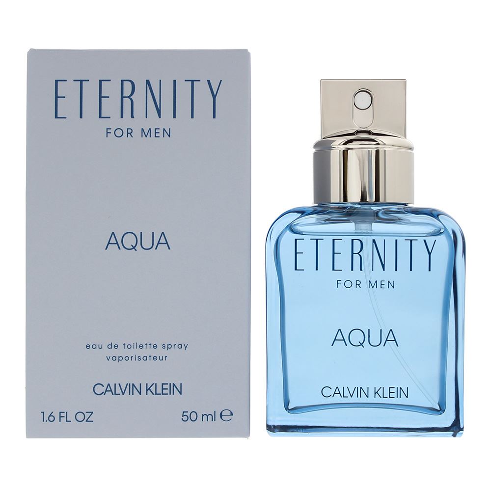 Calvin Klein Eternity For Men Aqua Eau de Toilette 50ml Men Spray