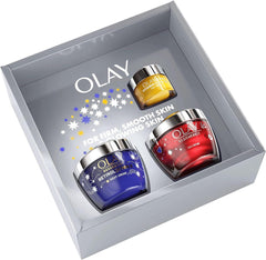 Olay Glow Up Kit 3Pk For Firm Smooth Glowing Skin Day Night Cream