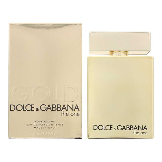 Dolce & Gabbana The One Gold Intense Eau de Parfum 100ml Mens Fragrance Spray