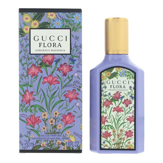 Gucci Flora Gorgeous Magnolia Eau de Parfum 50ml Womens Fragrance Spray