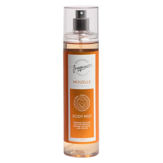 Designer Fragrances Body Mist Moizelle Fragrance Freshens Skin 250ml