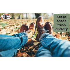 Odor-Eaters Super Tough Insoles Absorbs Sweat Shoes Boots Charcoal Layer