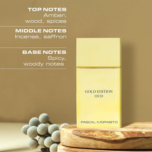 Pascal Morabito Gold Edition Oud Eau de Parfum for Men 100ml Spray