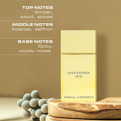 Pascal Morabito Gold Edition Oud Eau de Parfum for Men 100ml Spray