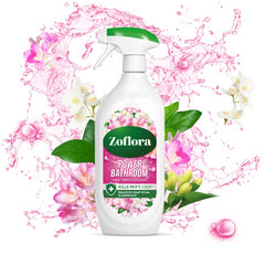Zoflora Power Bathroom Soap Scum Remover Spray Sweet Freesia & Jasmine 800ml