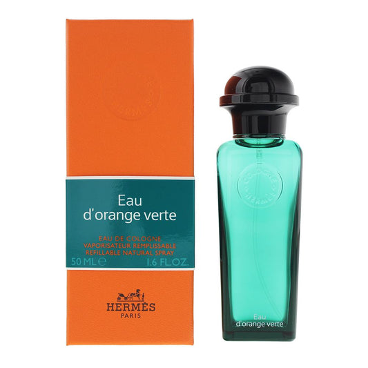 Hermes Eau D'orange Verte Eau de Cologne 50ml Refillable Unisex Spray