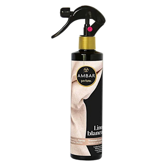 Ambar Air Freshener Spray For Home Room White Linen 280ml